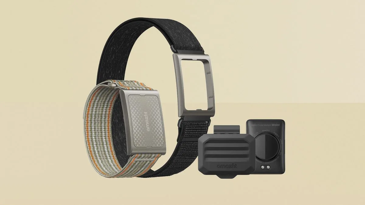 Amazfit lanza Helio Strap Pro, un wearable sin pantalla orientado a monitorear el movimiento corporal central