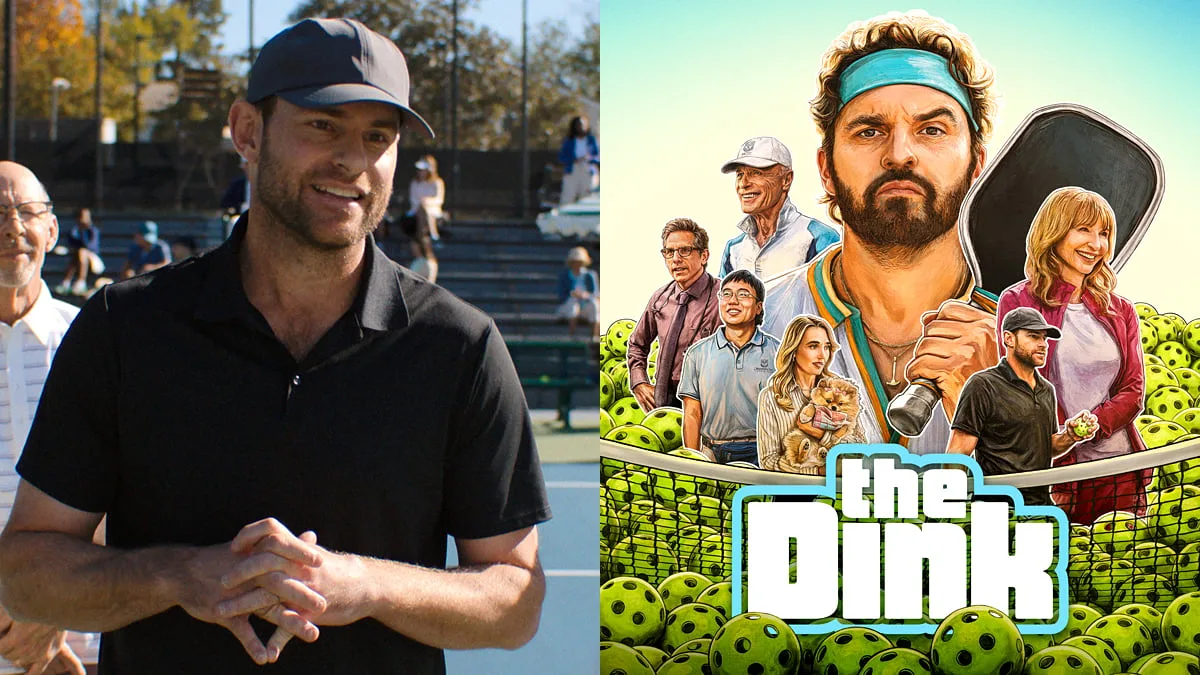 Andy Roddick protagoniza comedia sobre pickleball junto a Jake Johnson en Apple TV