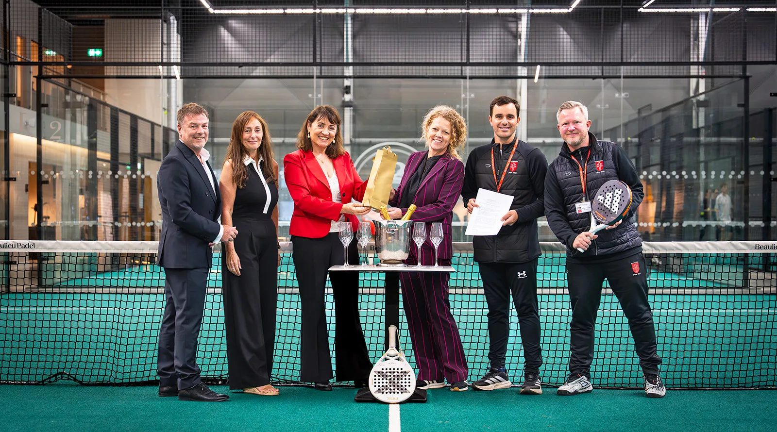 Beaulieu Padel se convierte en patrocinador principal de la New Hall Arena en el Reino Unido