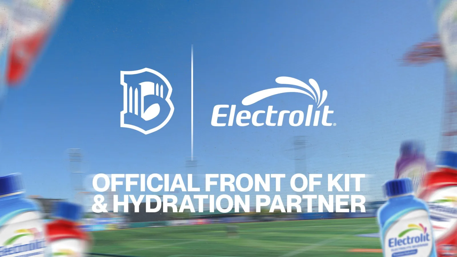 Brooklyn FC incorpora a Electrolit como patrocinador principal para la segunda mitad de su temporada inaugural