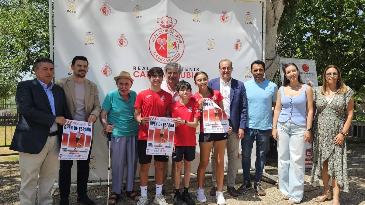 Cáceres impulsa torneo de tenis para consolidarse como referente nacional e internacional
