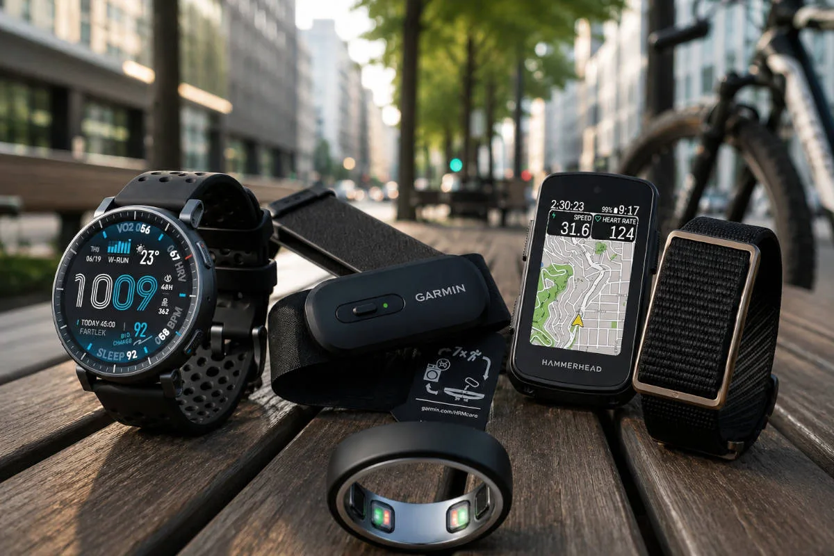 Cómo los wearables transforman la movilidad urbana en bicicleta con seguridad y datos en tiempo real