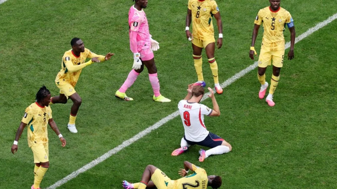 Controversias y críticas al VAR tras el partido entre Inglaterra y Ghana en el Mundial