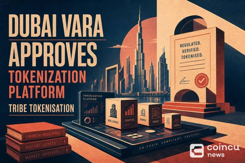 Dubai autoriza a Tribe Tokenisation para operar plataforma de tokenización bajo regulación VARA