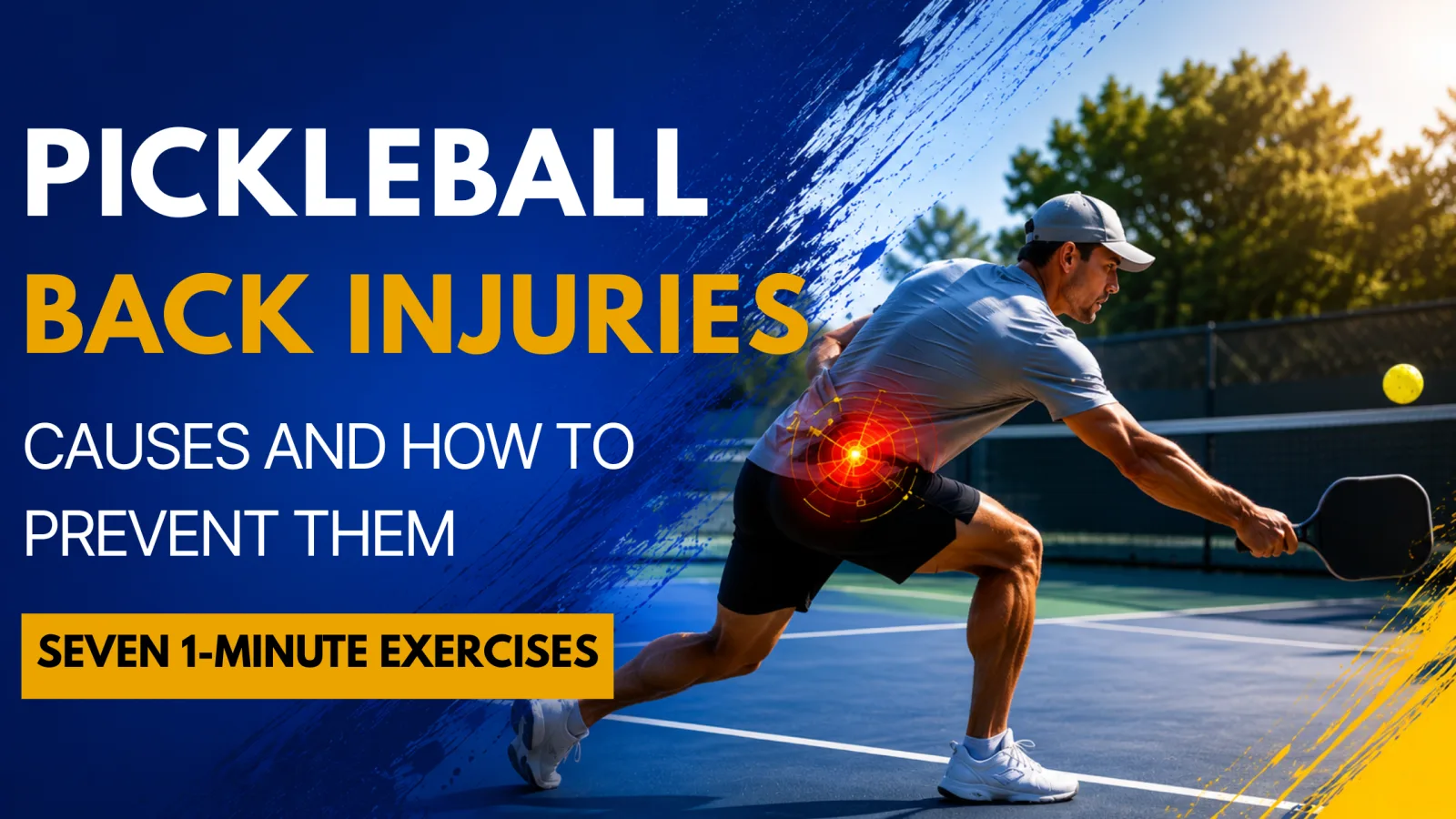 El auge del pickleball impulsa el aumento de lesiones lumbares en jugadores recreativos