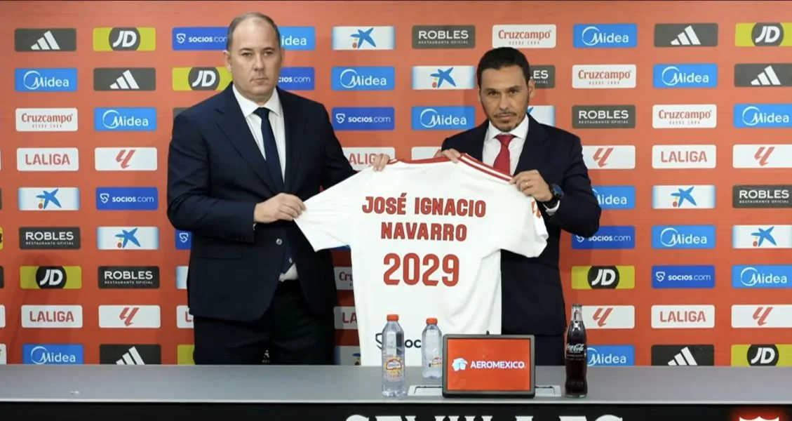El desafío financiero y deportivo que enfrenta José Ignacio Navarro en Sevilla FC tras heredar contratos problemáticos