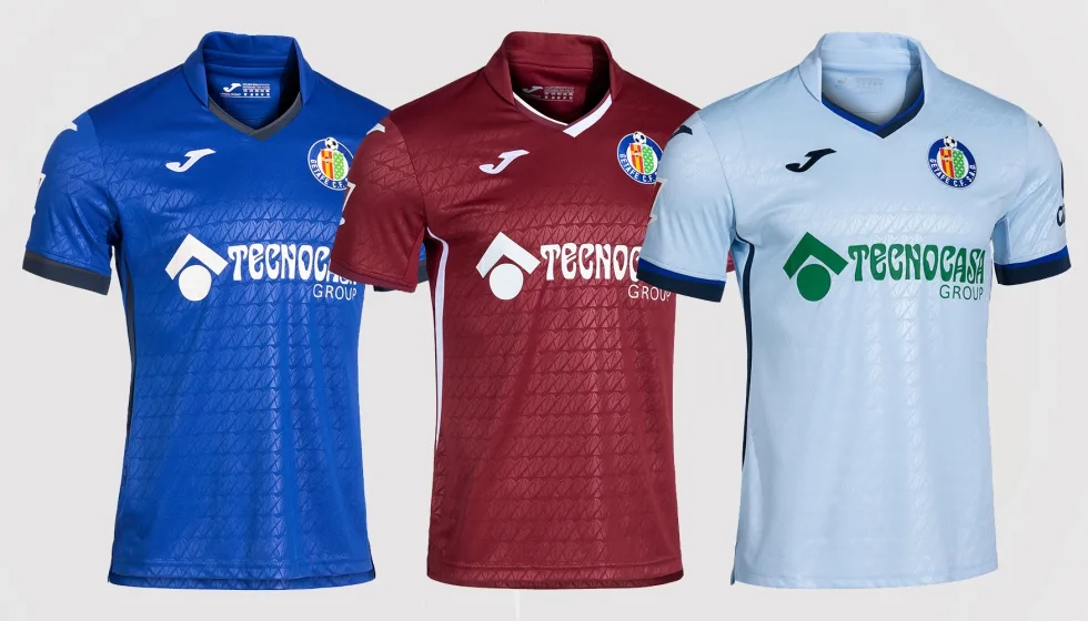 Joma y Getafe CF lanzan equipación 2026/27 inspirada en el Coliseum con materiales sostenibles