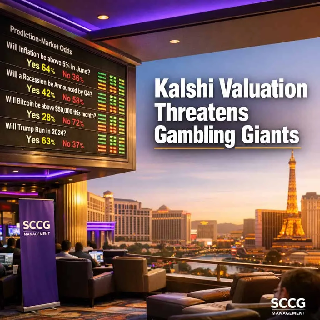Kalshi avanza hacia una valoración de <strong>$40 mil millones</strong> previo a su IPO y supera a gigantes del gambling