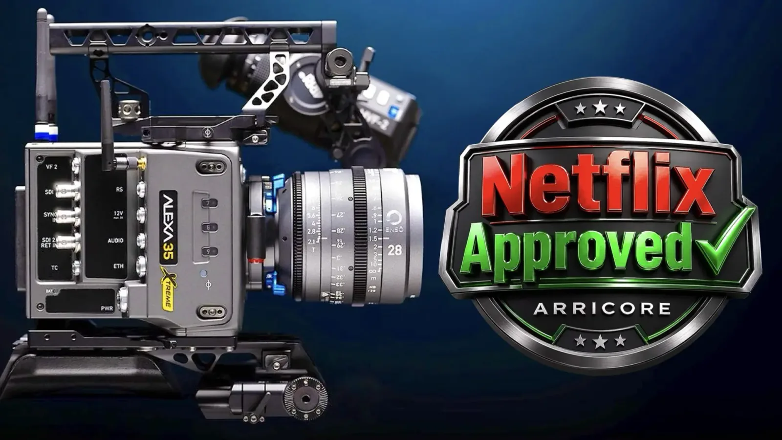 Netflix incorpora el codec ARRICORE con la aprobación de la cámara ARRI ALEXA 35 Xtreme