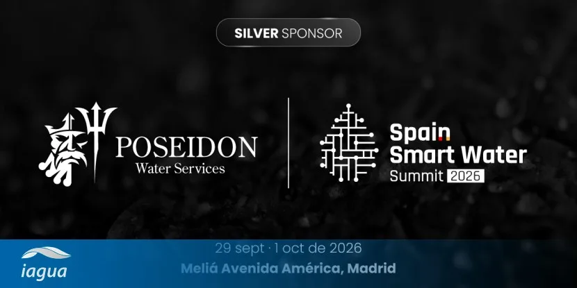 Poseidon Water Services refuerza su patrocinio Silver en Spain Smart Water Summit 2026