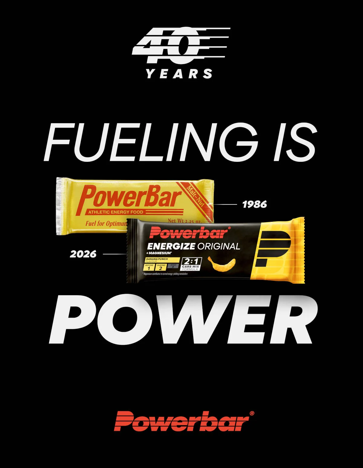 PowerBar celebra 40 años como pionera en nutrición para deportes de resistencia