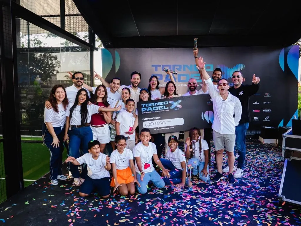 Torneo benéfico de pádel X102 recauda más de RD$6 millones para niños con cáncer