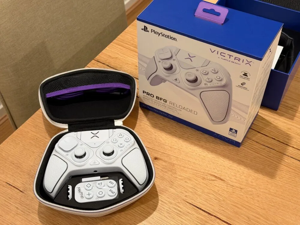 Turtle Beach lanza el Victrix Pro BFG Reloaded, un controlador modular inalámbrico enfocado en la competencia