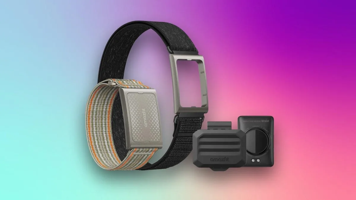 Amazfit lanza wearable sin pantalla con sensor en cintura para entrenamientos híbridos