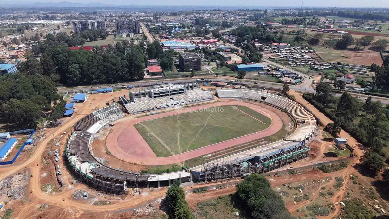 Avanza la modernización del estadio Kipchoge Keino para la Copa Africana de Naciones 2027