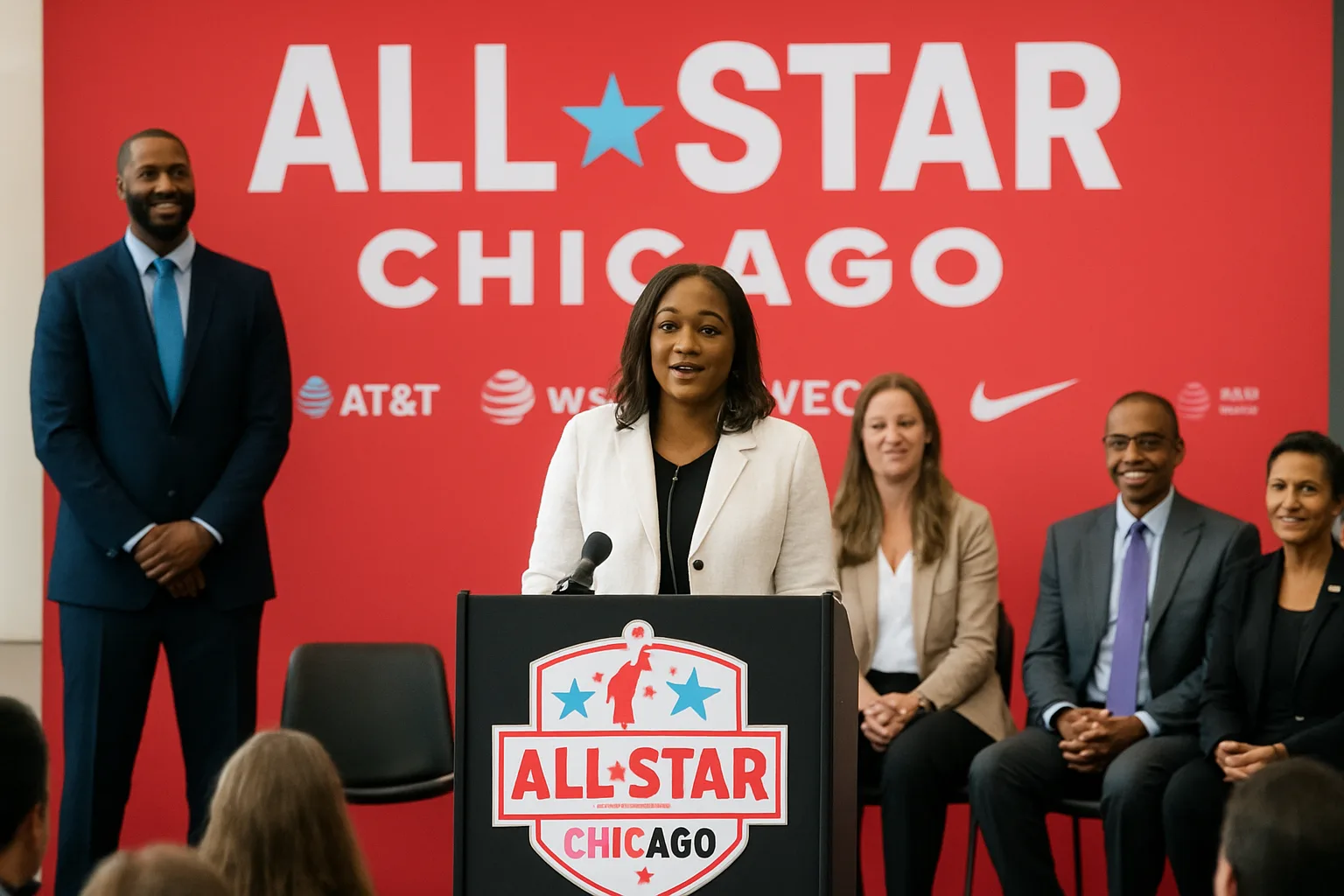 Chicago eleva el nivel del WNBA All-Star con récord de patrocinadores y eventos