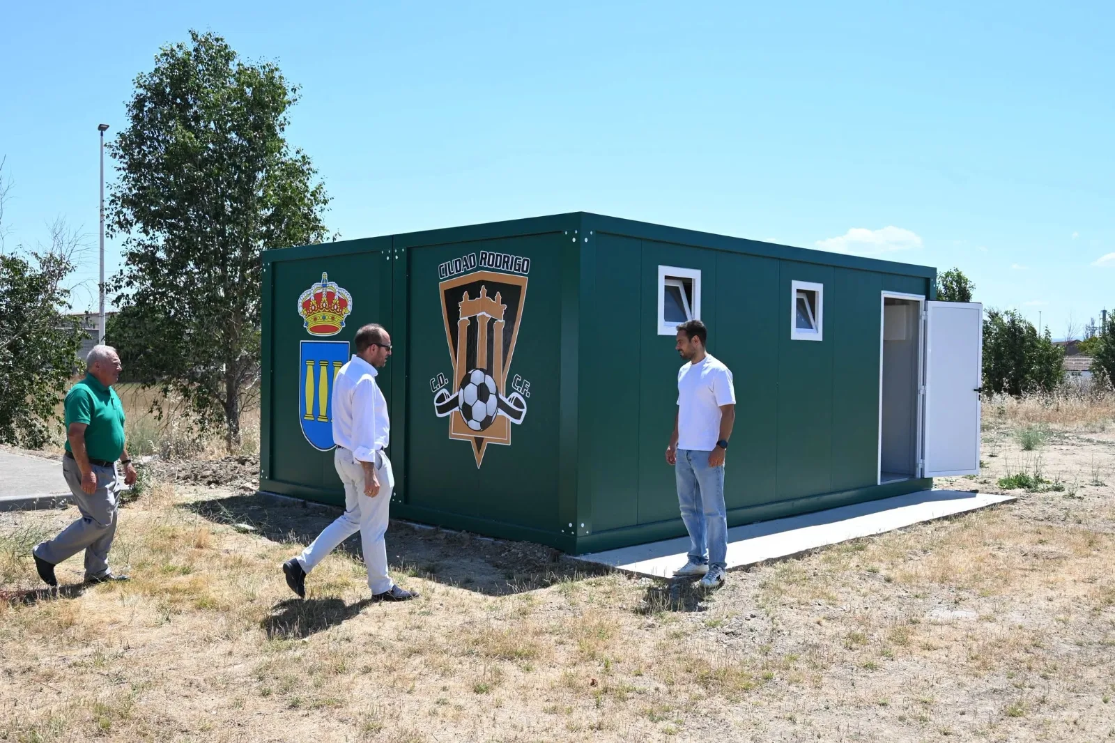 Ciudad Rodrigo invierte en renovación de equipamiento para sus campos de fútbol base