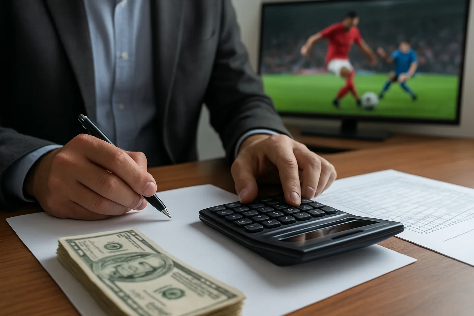 Cómo calcular el valor de un paquete de derechos televisivos en el deporte