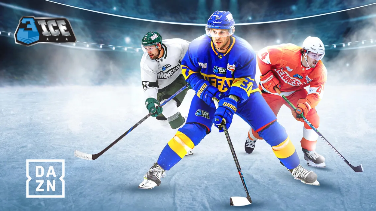 DAZN fortalece su oferta global con la adquisición de los derechos de 3ICE, el hockey 3 contra 3