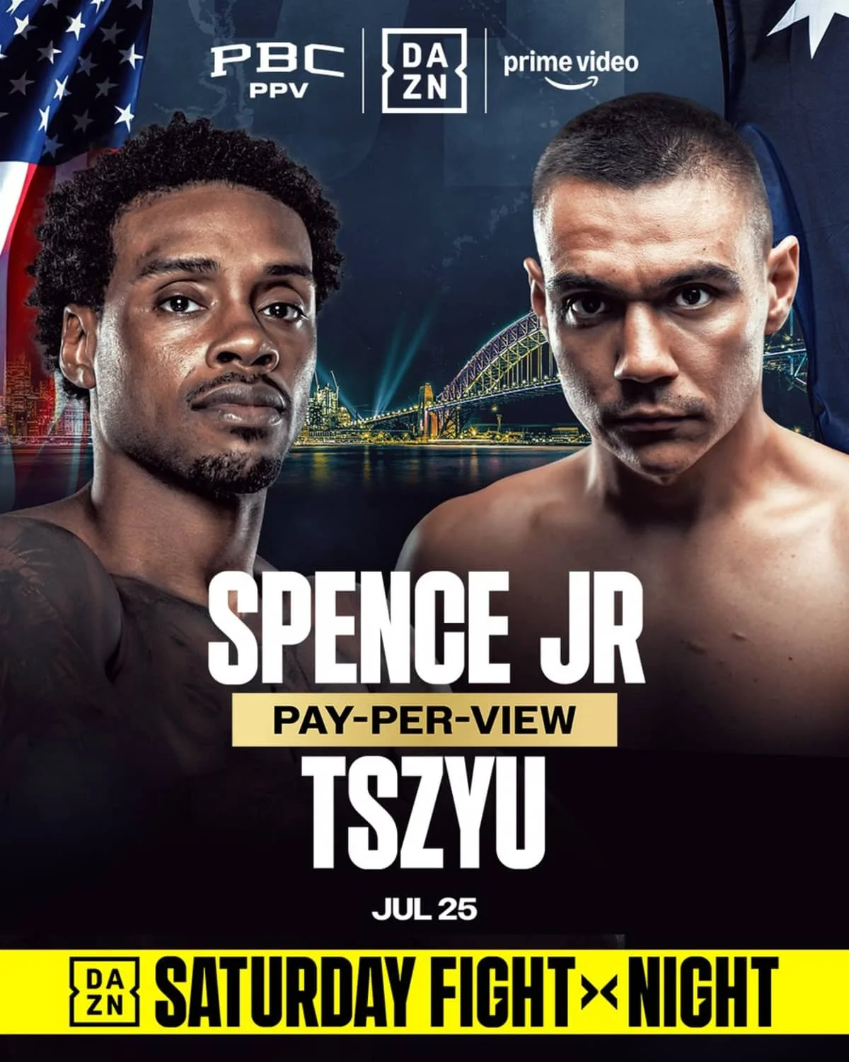 DAZN incorpora el PPV de Errol Spence Jr. vs Tim Tszyu y amplía su alcance global