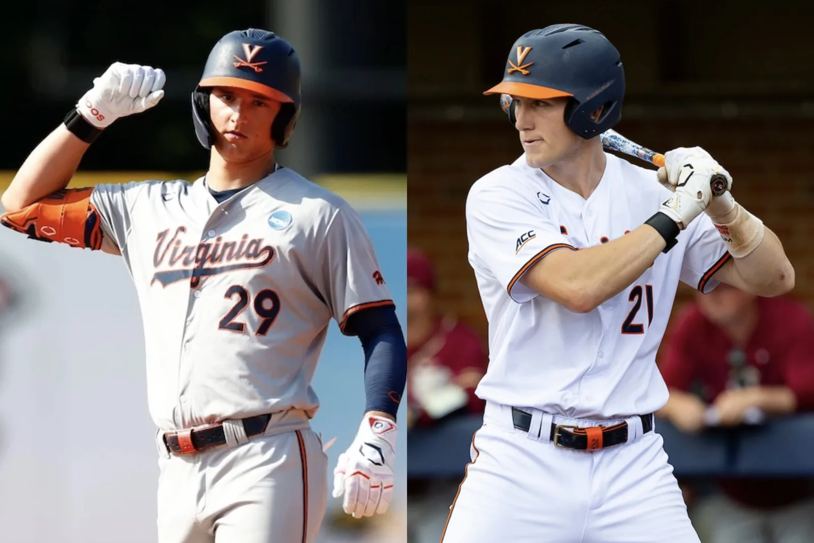 Dos jugadores de Virginia seleccionados en las dos primeras rondas del Draft de la MLB