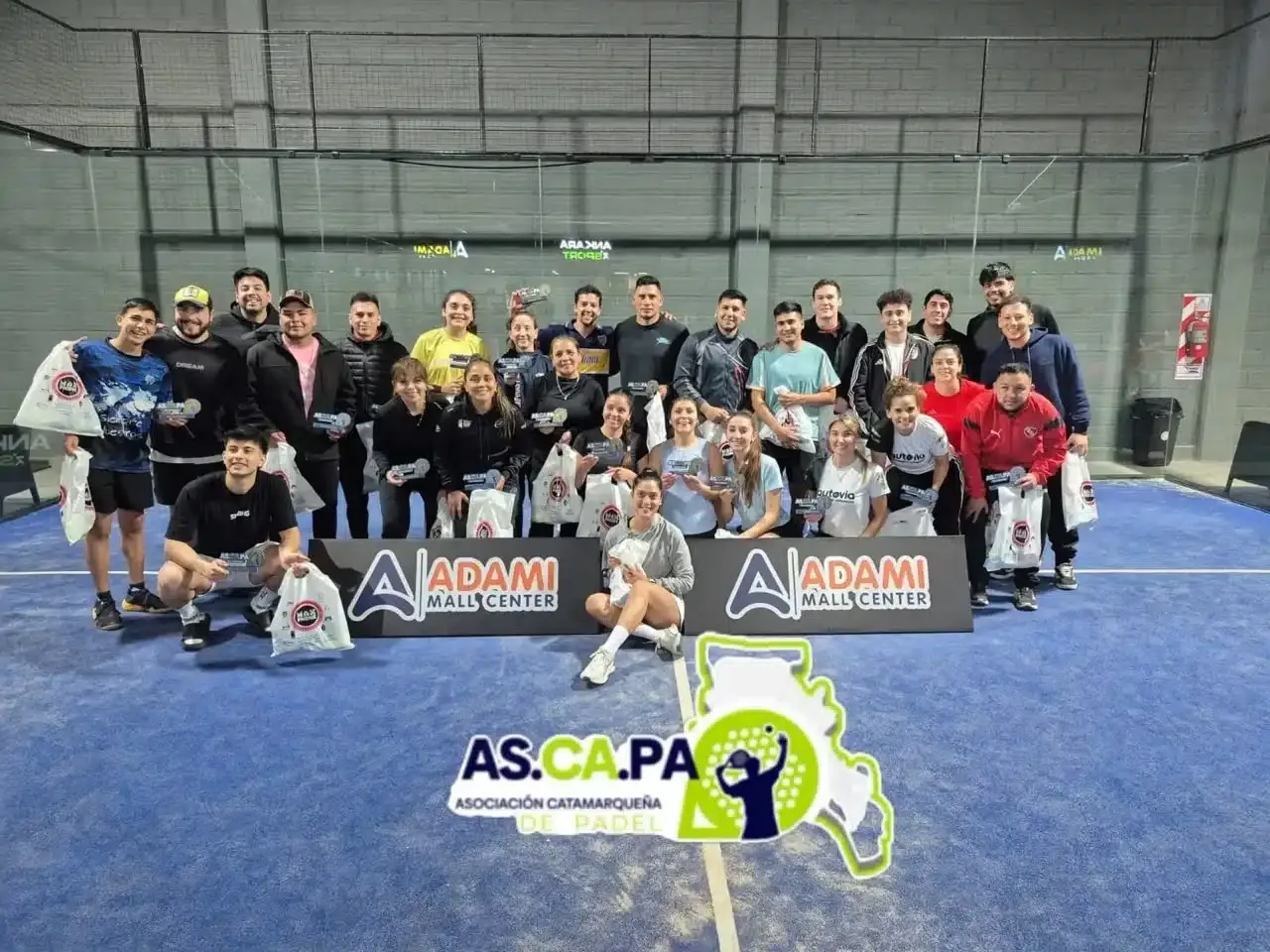 El circuito Ascapa bate récord de participación en su quinto torneo oficial de pádel