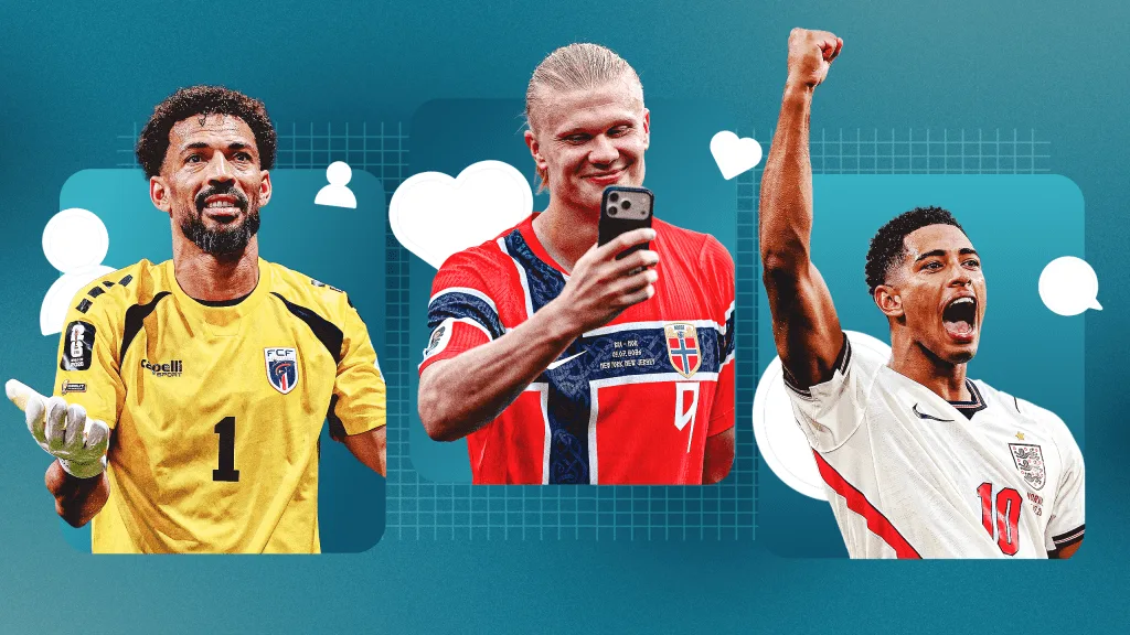 Erling Haaland y Vozinha lideran el crecimiento en Instagram durante el Mundial 2026