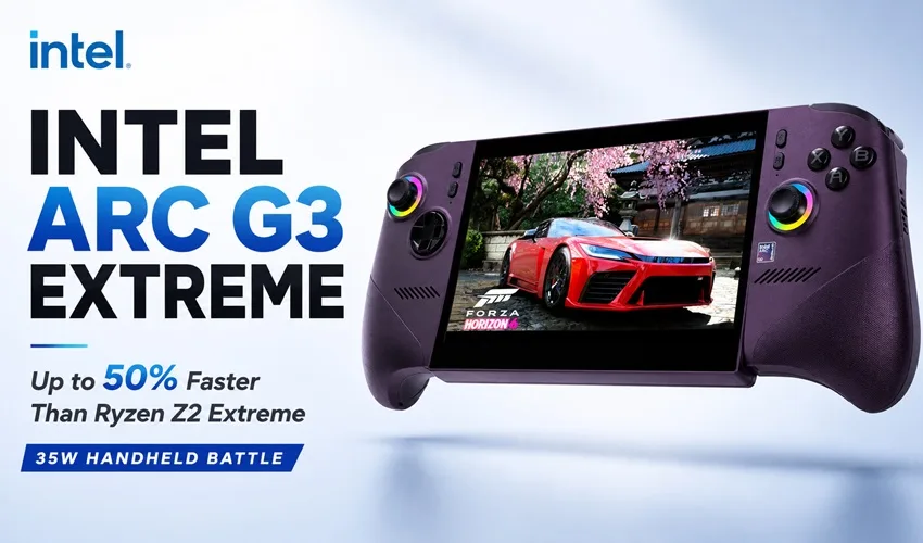 Intel revoluciona el mercado de handhelds Windows con el Arc G3 Extreme a 35W