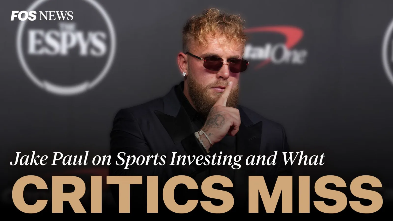 Jake Paul despliega su portafolio de inversiones deportivas y tecnológicas