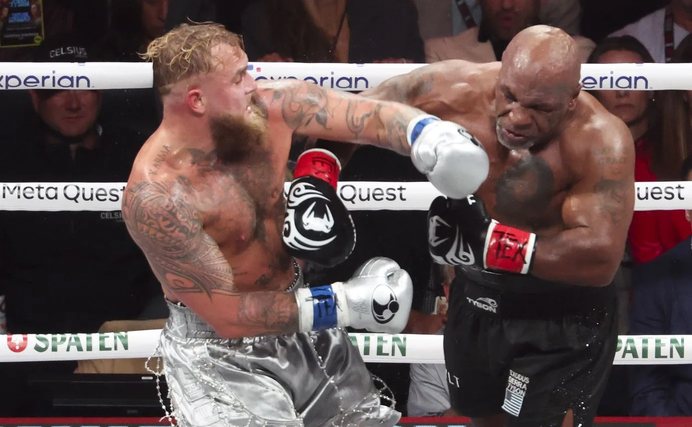 Jake Paul destaca récord de audiencia por pelea contra Mike Tyson en Netflix