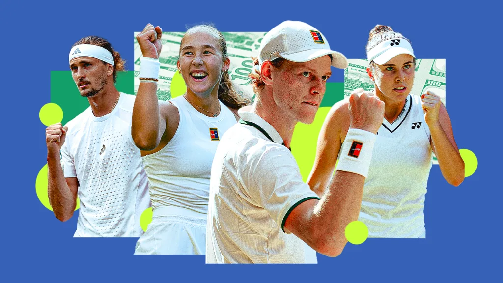 Jannik Sinner lidera las ganancias por premios en tenis durante 2026