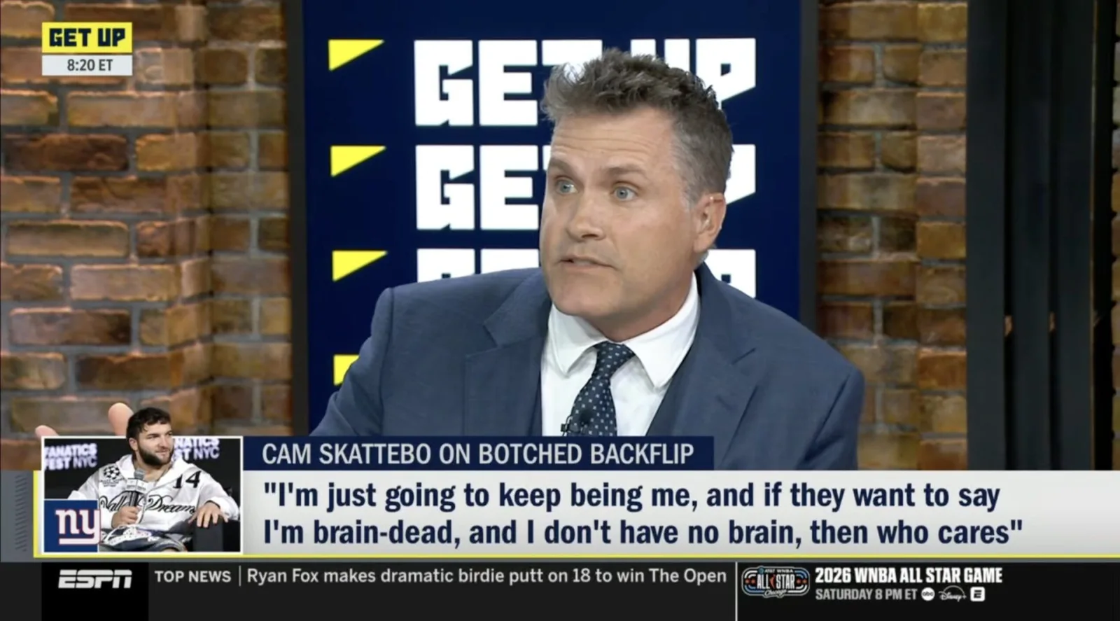 Kyle Brandt se incorpora a Get Up en integración de ESPN y NFL Network