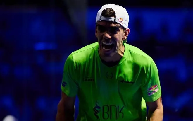 Lebrón y Augsburger protagonizan la gran remontada y buscarán título ante Coello y Tapia en Málaga