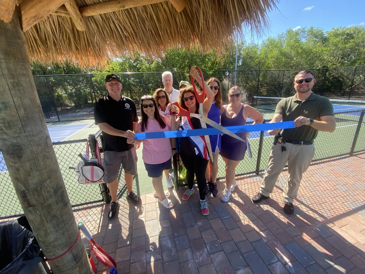 Marathon inaugura cuatro nuevas canchas de pickleball en Oceanfront Park con infraestructura sostenible