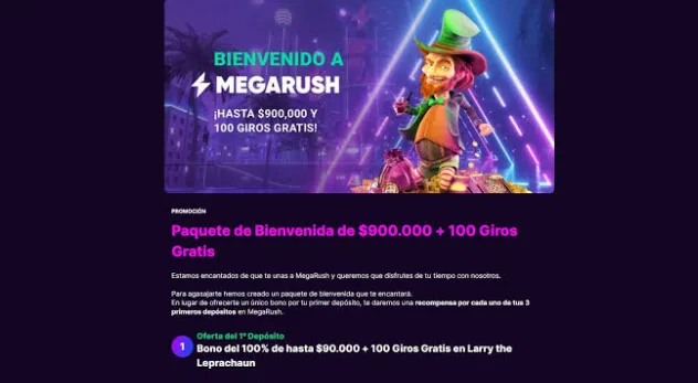 MegaRush impulsa la retención con promociones exclusivas y cashback continuo para jugadores VIP