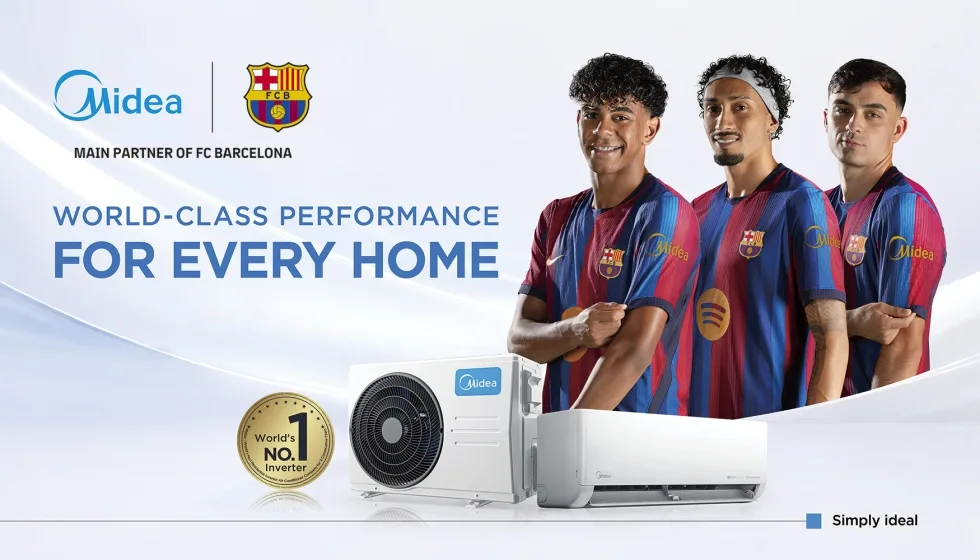 Midea se convierte en patrocinador principal del FC Barcelona por cinco temporadas