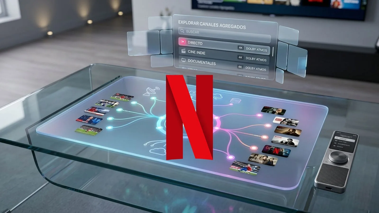 Netflix busca retener usuarios con canales lineales y paquetes junto a otras plataformas