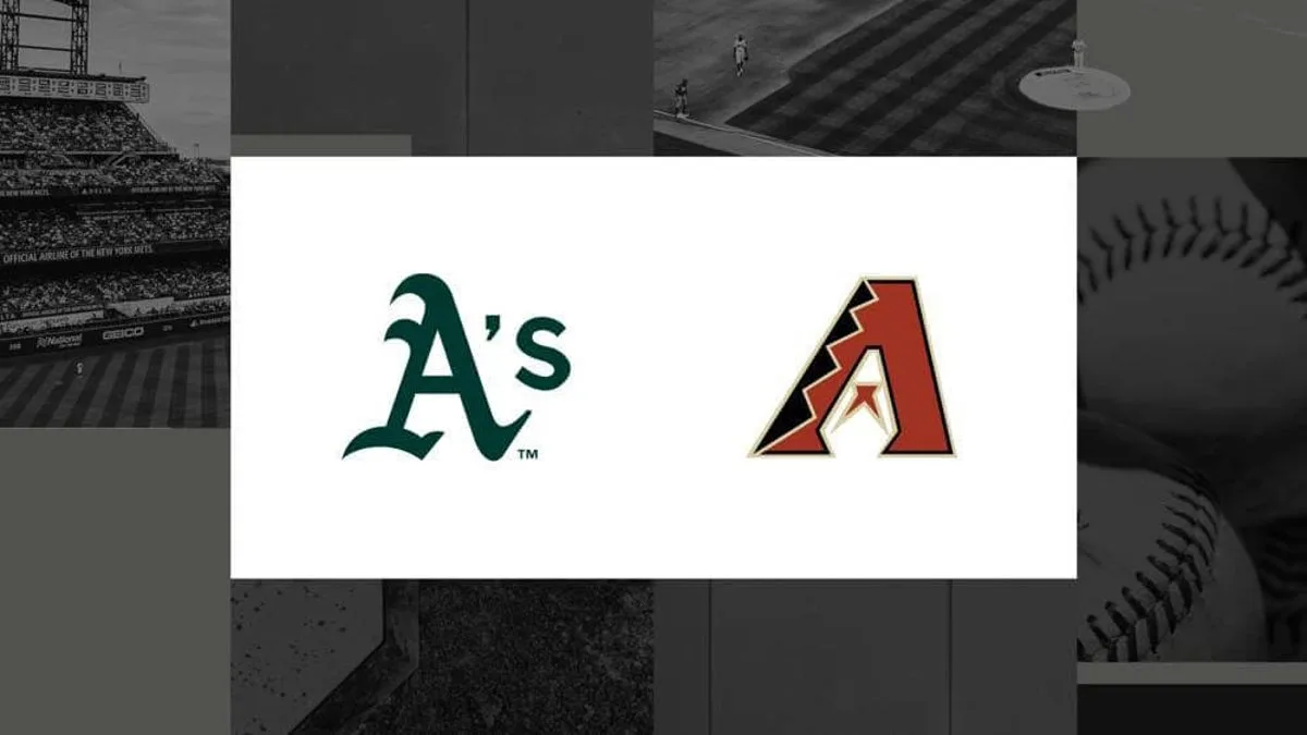 Opciones para ver el partido entre Athletics y Diamondbacks por TV y streaming