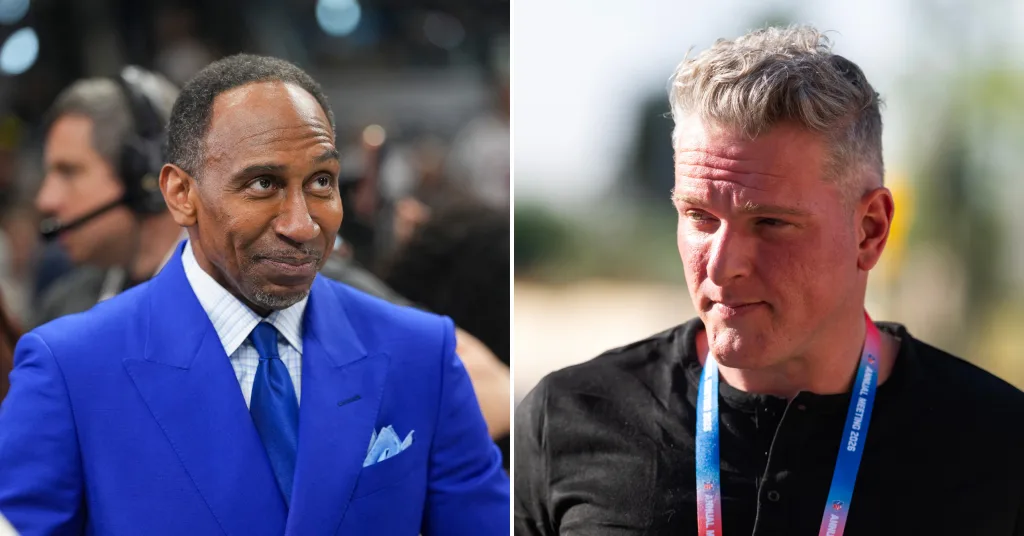 Pat McAfee y Stephen A. Smith, rostros distintos que definen la estrategia actual de ESPN