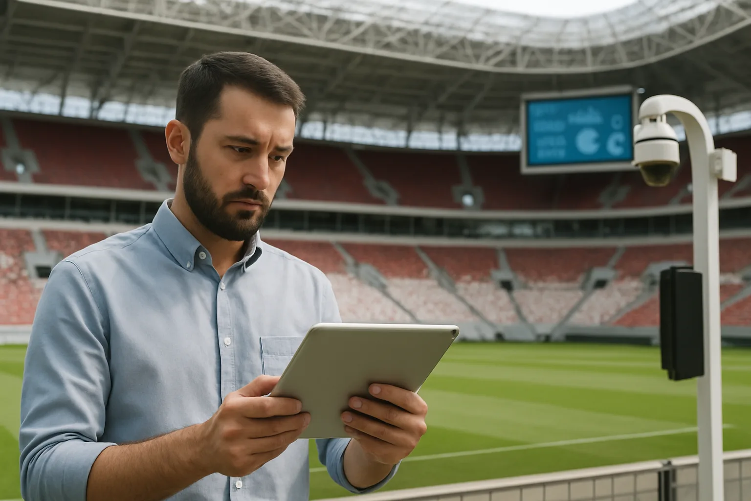 Qué es un estadio inteligente y qué tecnologías integran su operación