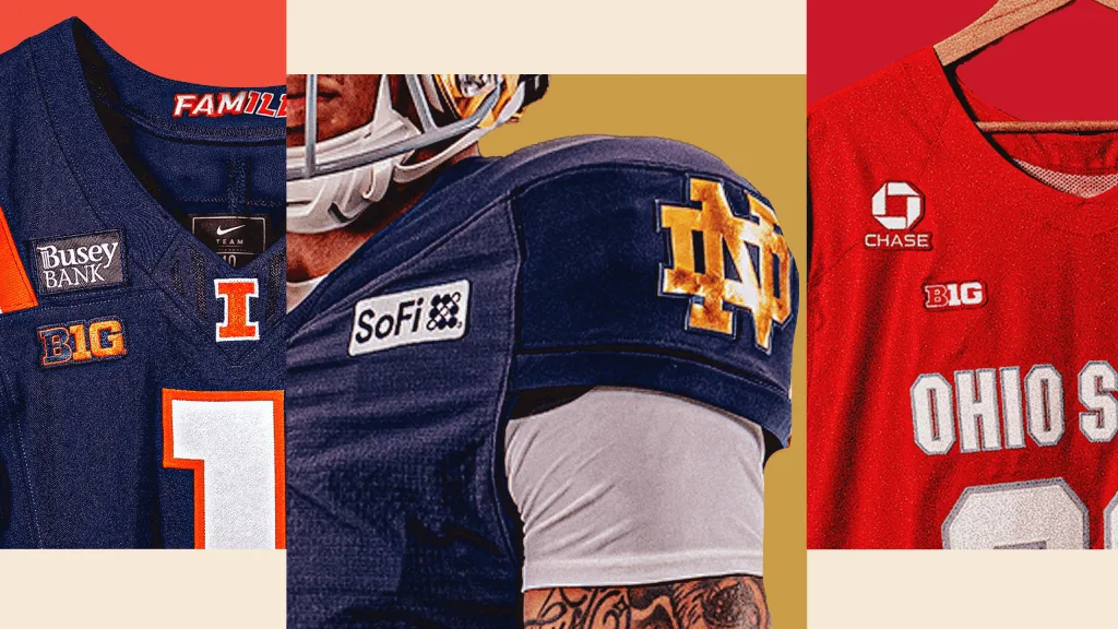 SoFi y JPMorgan Chase lideran inversiones en patrocinios en uniformes universitarios