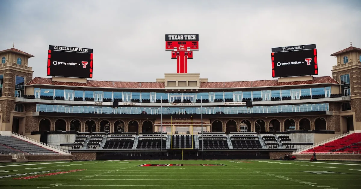 Texas Tech cambia nombre de su estadio de fútbol tras acuerdo millonario con Galaxy