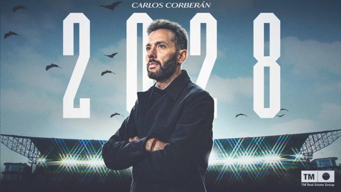 Valencia CF renueva a Carlos Corberán hasta 2028 para afianzar su proyecto deportivo