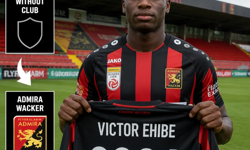 Victor Ehibe, lateral izquierdo nigeriano, vinculado a posible fichaje en Austria