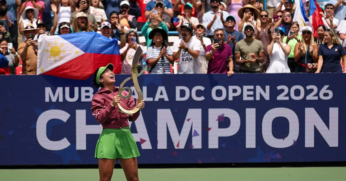 Alex Eala protagoniza campaña Tennis The World de Marriott Bonvoy en Asia Pacífico