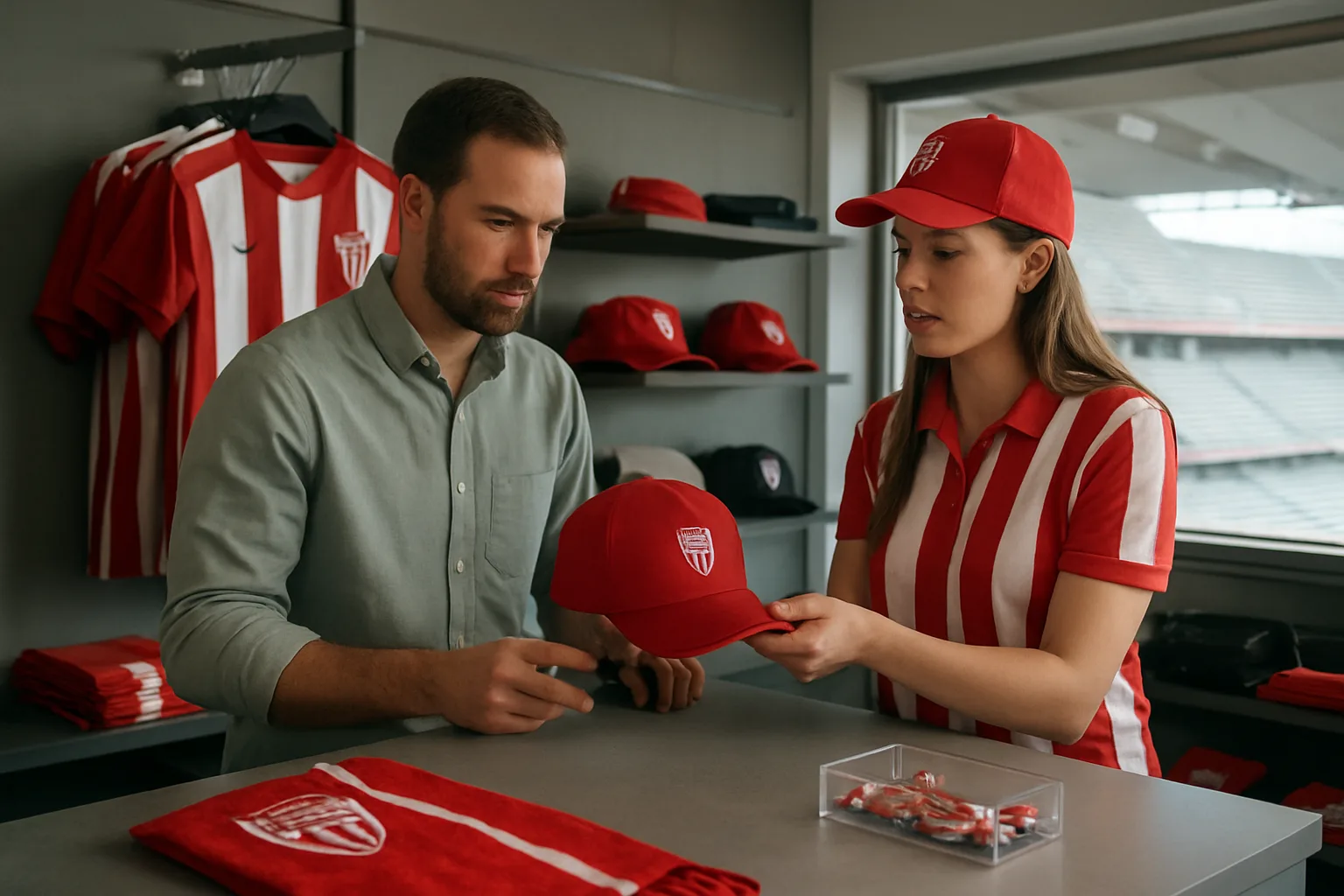 Cómo funciona el merchandising oficial de un club deportivo