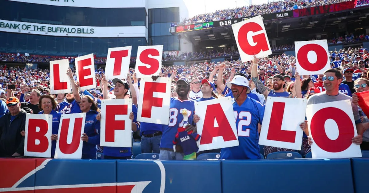 Empresa local busca registrar la frase popular de los aficionados de los Bills como marca