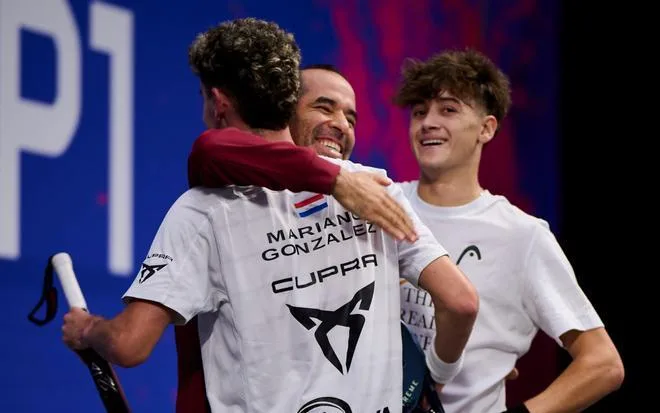 González y Cabeza avanzan al vencer a Piotto y Belluati en el London Premier Padel P1