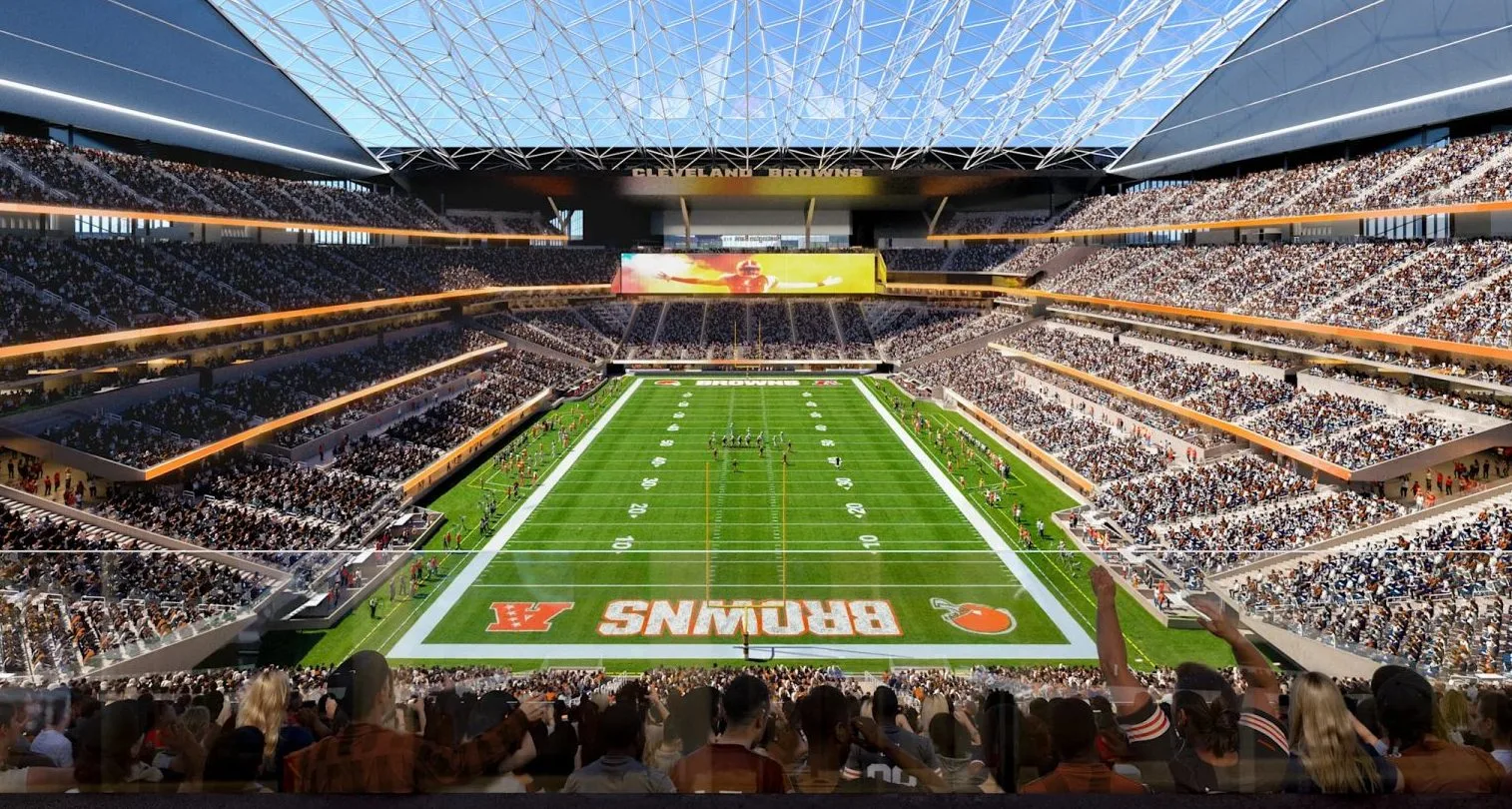 Los Browns eligen césped artificial para su nuevo estadio pese a presión por pasto natural