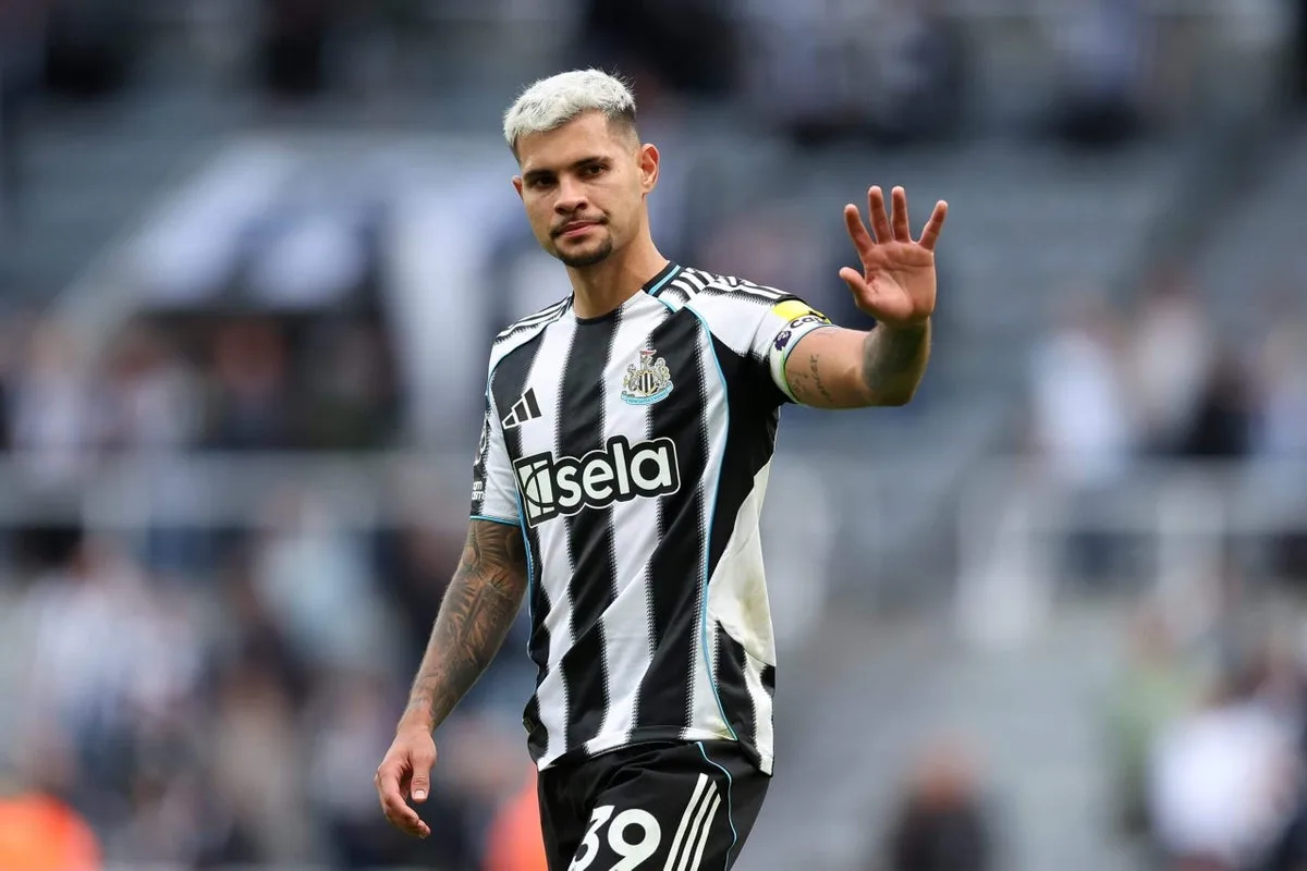 Newcastle autoriza venta de Bruno Guimaraes a Arsenal por £75 millones